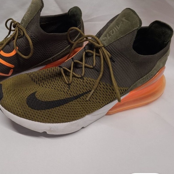 Nike Air Max 270 A01023-301 Men\'s Sz 13 Dark Green Running Sneakers Shoes main image 6